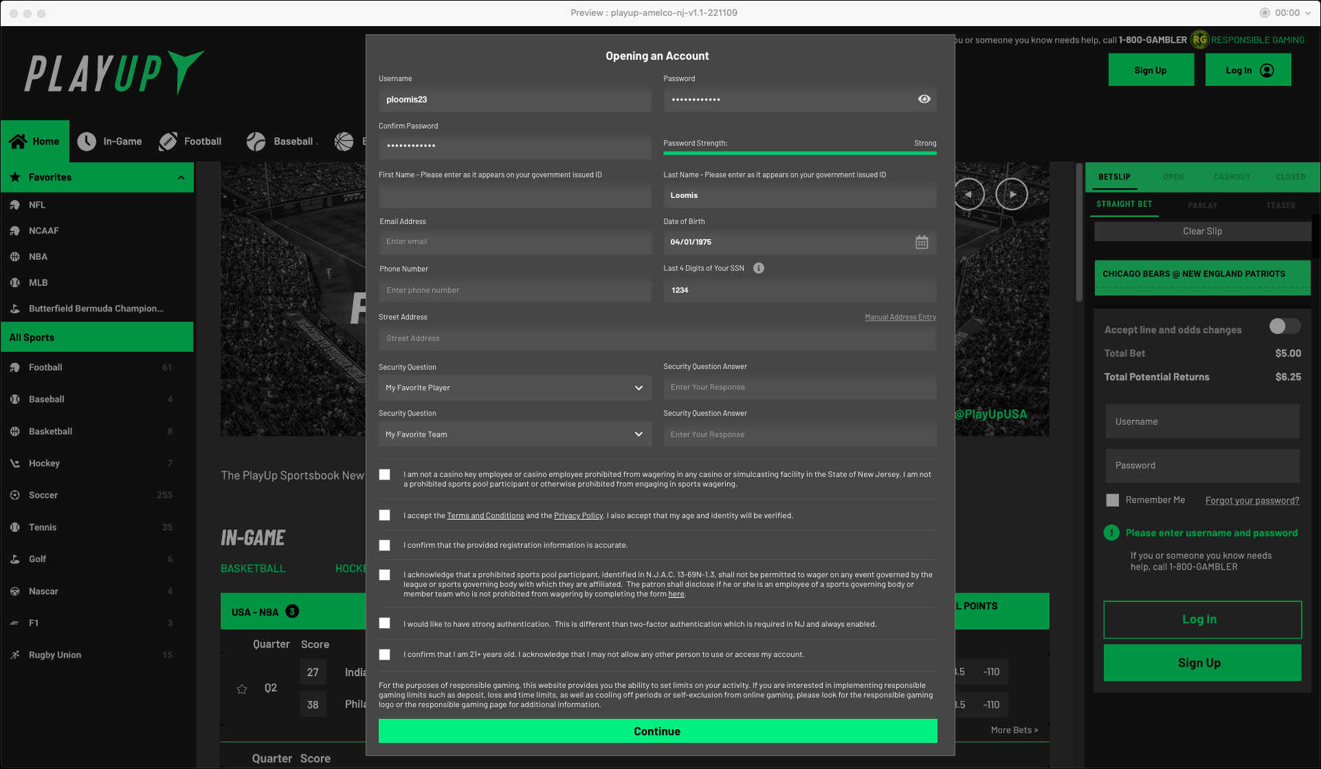 PlayUp Onboarding Optimization