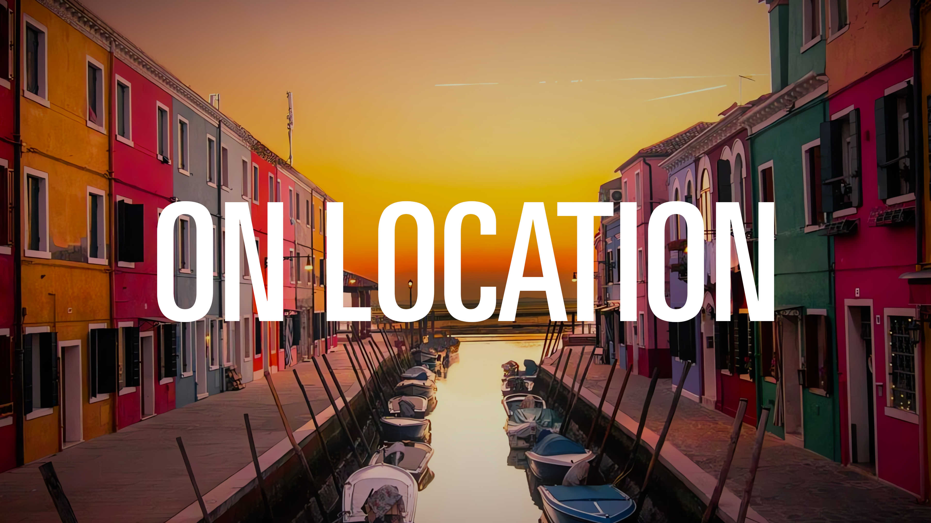 Title image with a silhouette of a person setting up a camera on a tripod in a tropical, outdoor environment