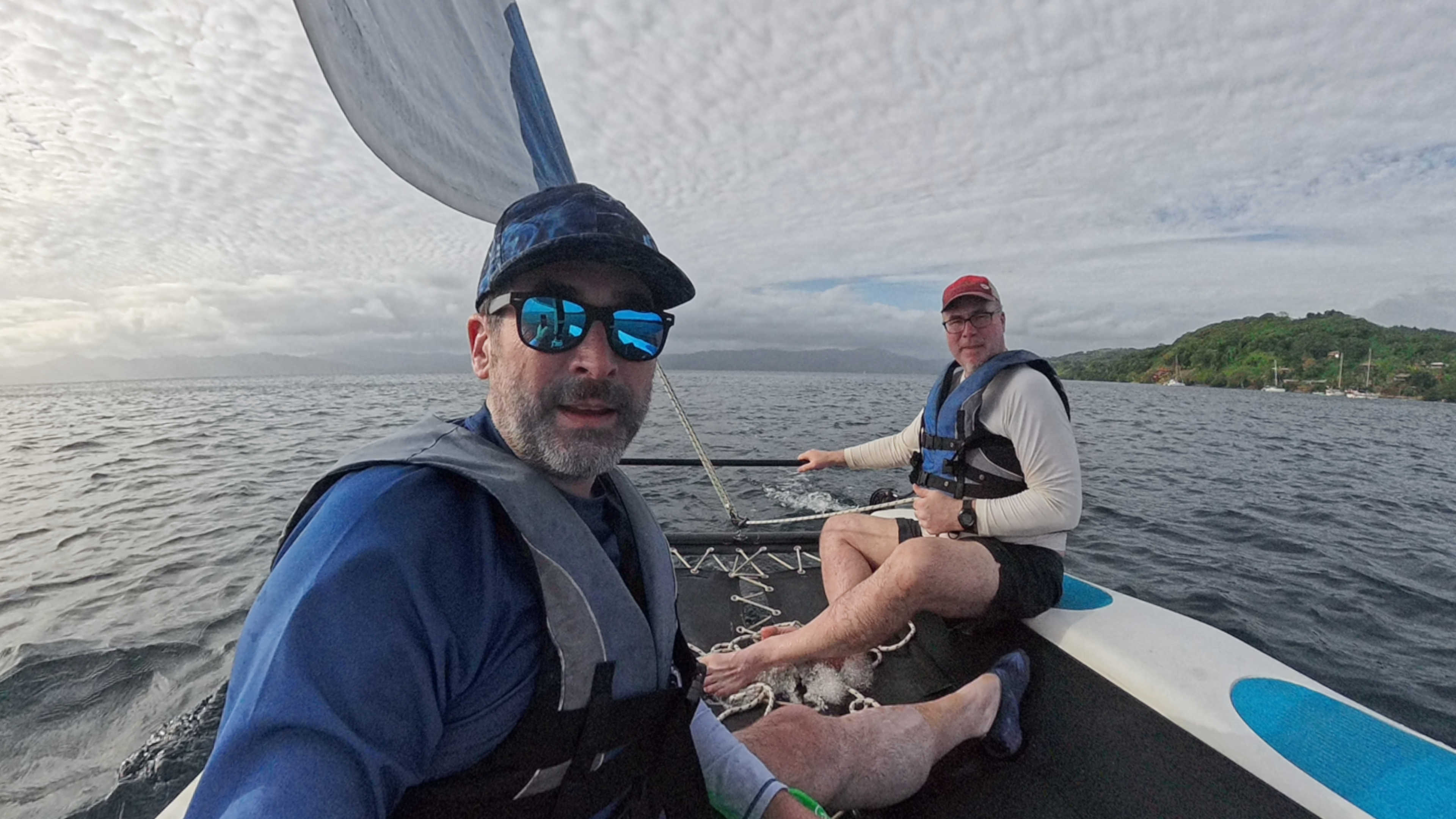 Selfie after snorkeling at Nuggets off Savusavu, Fiji